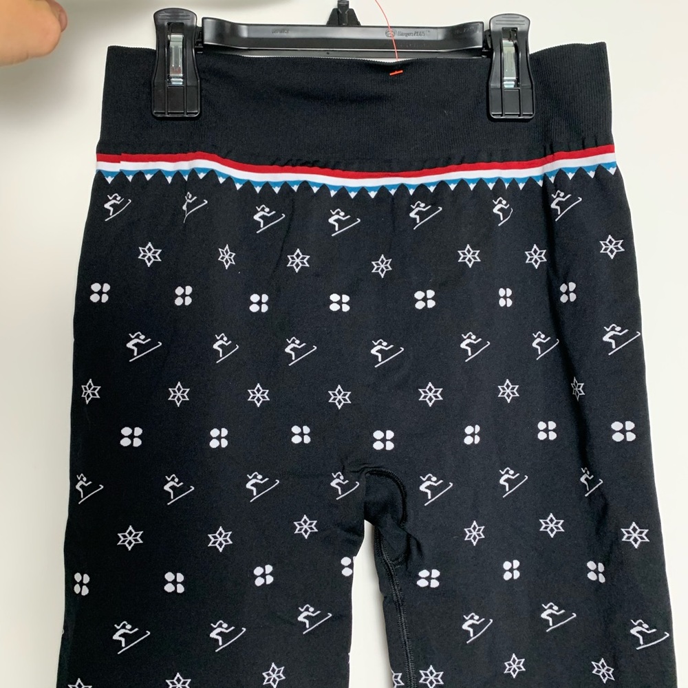 NWT Sweaty Betty Fair Isle Ski Base Layer Legging - Picture 5 of 7